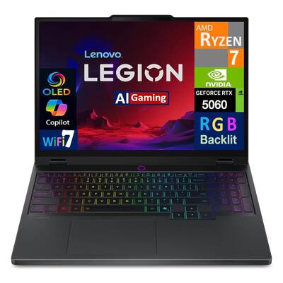 Lenovo Legion 5 Laptop 15.1 WQXGA (AMD Ryzen 7 260, 16GB DDR5, 1TB Lenovo Legion 5 Laptop 15.1 WQXGA (AMD Ryzen 7 260, 16GB DDR5, 1TB