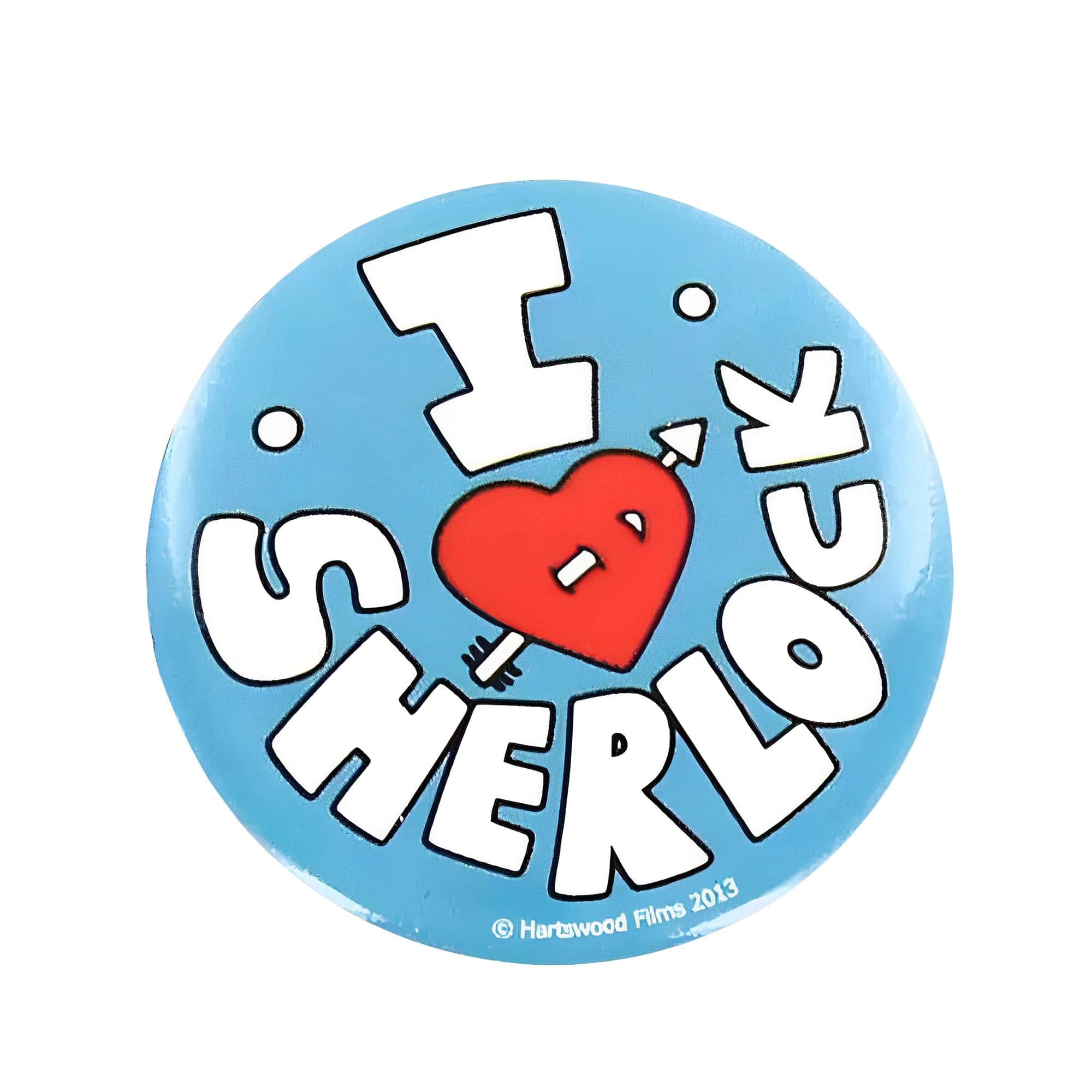 Seven20 - Sherlock Holmes I Love Sherlock Pin - Blue price history on PriceWatchPro
