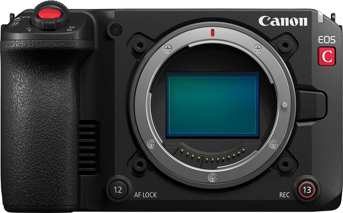 Canon - EOS C50 7K Video Mirrorless Cinema Camera (Body Only) - Black - Front_Zoom
