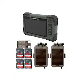 Stealth Cam - Mounting Post for Camera& Solar Pak with Card Viewer 32GB Memory Cards and Card Reader (2 Pack)