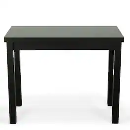 Carolina Chair & Table - Waverly Thick Top Bar Table - Antique Black