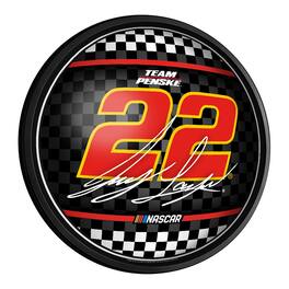 The Fan-Brand - Joey Logano 18'' Round Slimline Illuminated Wall Sign - Multicolor