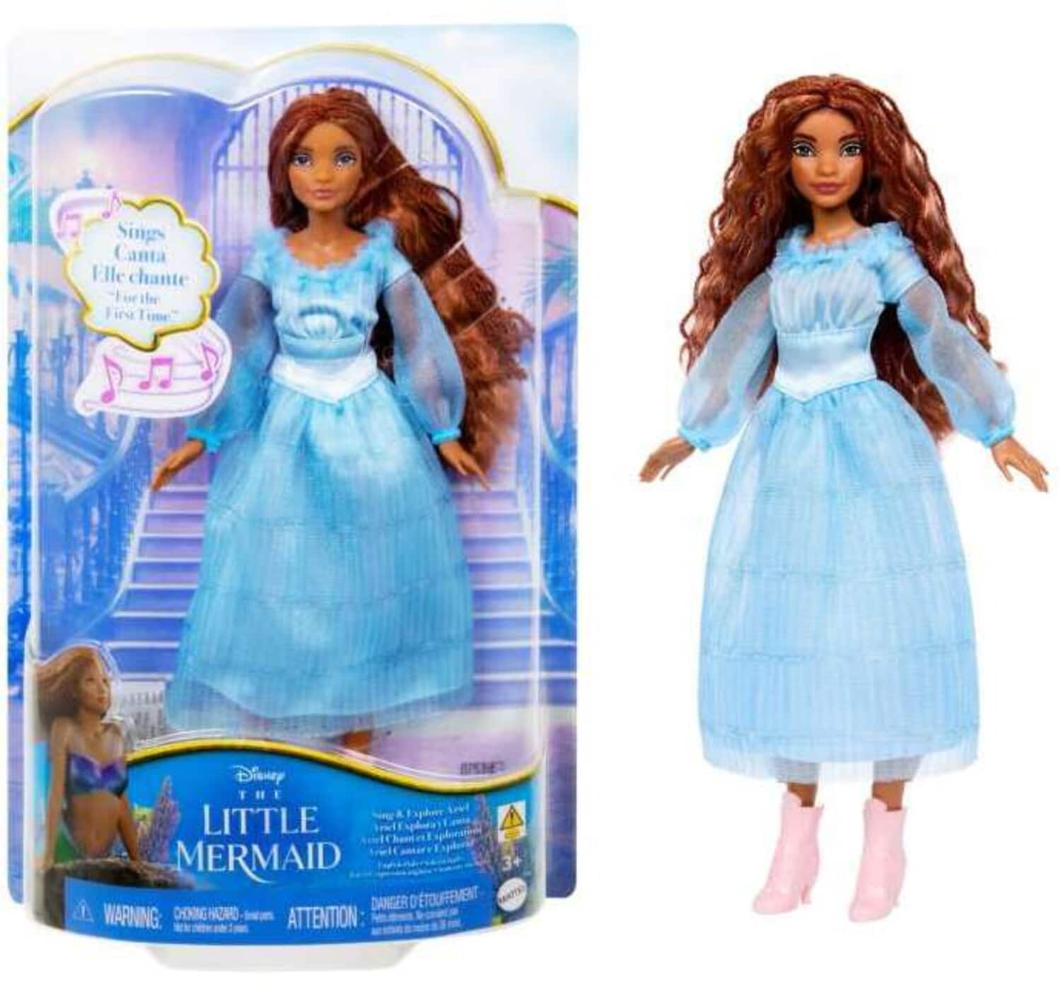 Disney The Little Mermaid Sing & Discover Ariel Fashion Doll - COLLECTABLES - Mattel