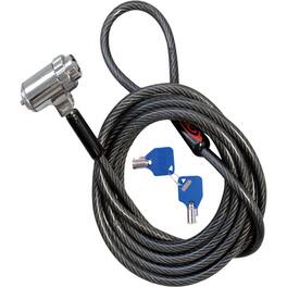 CODi - Chassis Key Cable Lock - Master Keyed Lock - Steel, Galvanized Steel - 6ft