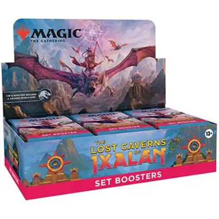 MAGIC THE GATHERING
LOST CAVERNS IXALAN
SET BOOSTERS
13