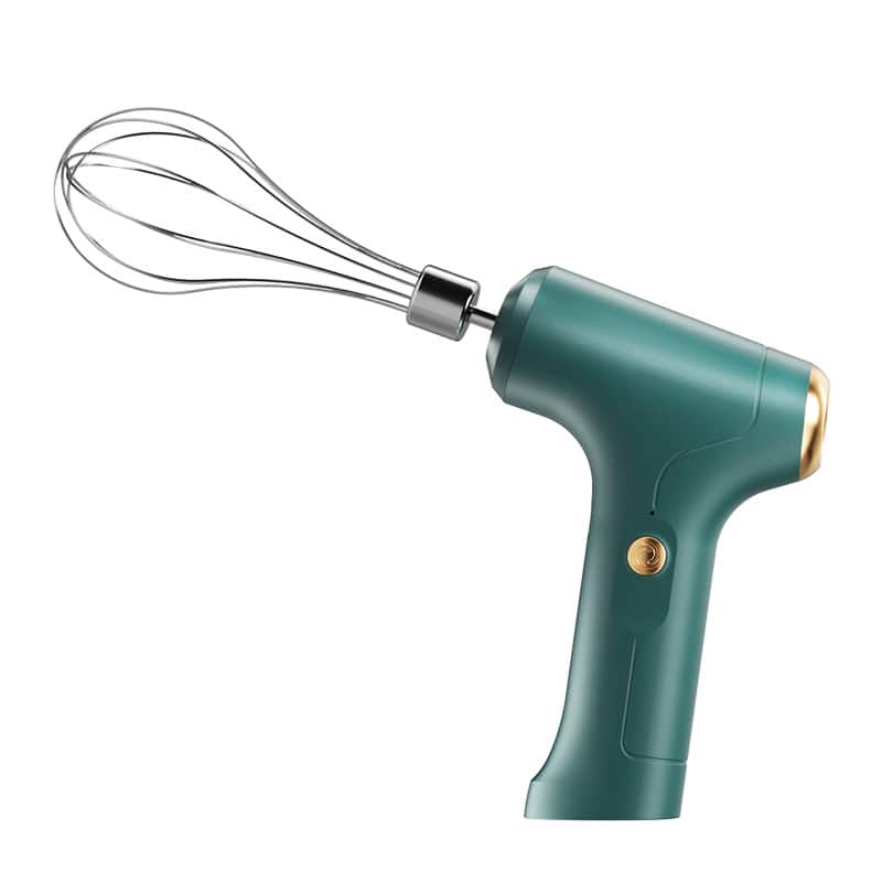 Cluzine - USB Wireless Hand Mixer, 3 Speed Control, 23W A+++ Energy Saving, Eco-Friendly Multifunction Food Dough Mixer - Skin Tone