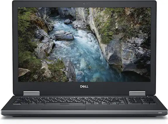 Front. Dell - PRECISION 7530 15.5" INTEL XEON E-2176M - 32GB RAM, 1TB SSD - Windows 11 Pro.