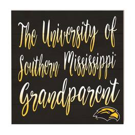 Jardine - Southern Miss Golden Eagles 10'' x 10'' Grandparent Plaque - Black