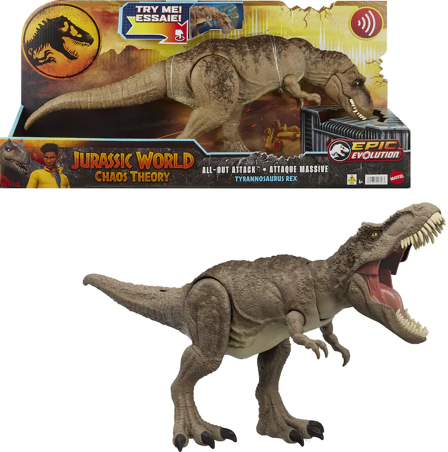 Jurassic Park Chaos Effect Hybrid Toys Mattel Jurassic World