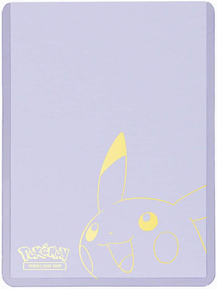 Ultra PRO - Pikachu Toploader and Penny Sleeves Combo Pack for the Pokémon Trading Card Game (25 Pack)