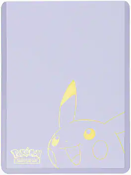 Ultra PRO - Pikachu Toploader and Penny Sleeves Combo Pack for the Pokémon Trading Card Game (25 Pack)