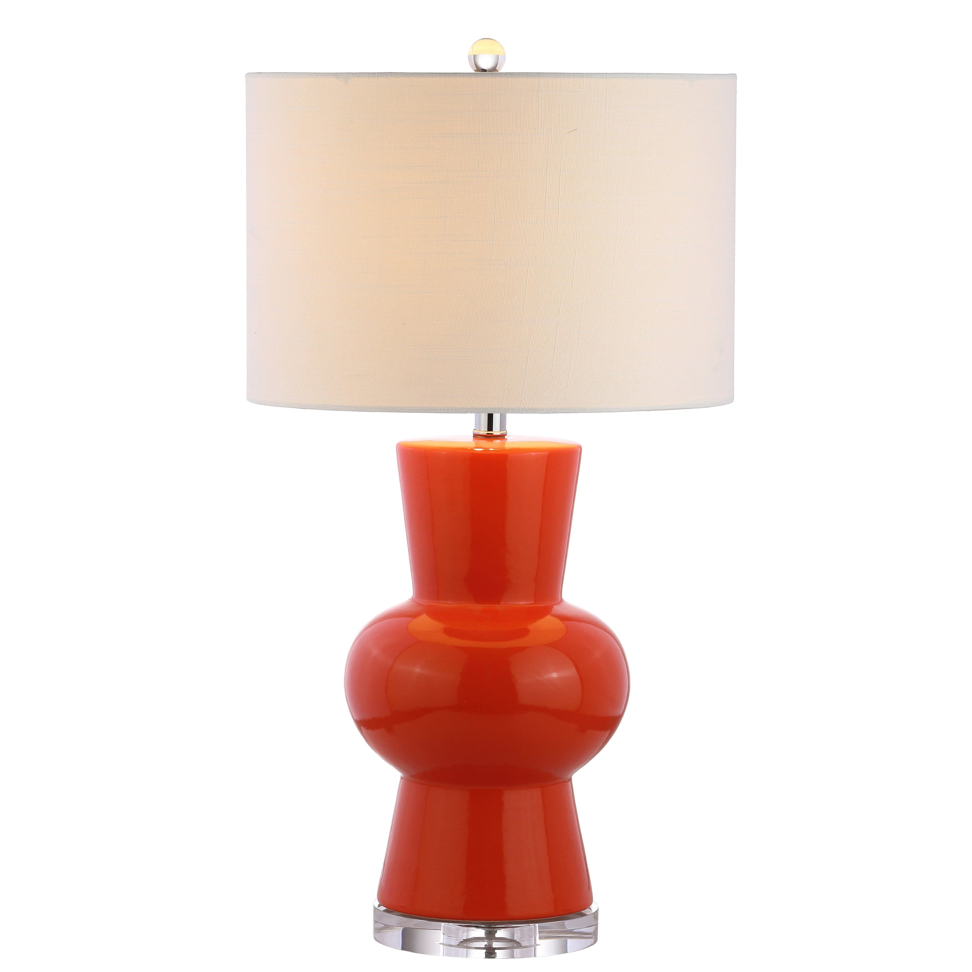 "Jonathan Y - Julia 28.5"" Ceramic LED Table Lamp - Coral" price history on PriceWatchPro