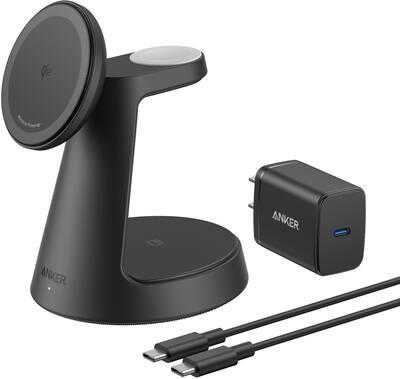 Anker MagGo 15W Wireless Charging Station (3 in 1 Stand) for