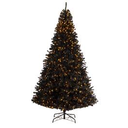 BreeBe - 10’ Christmas Tree w/950 LED Lights and 3056 Tips - Black