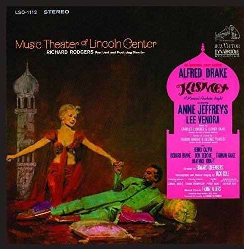 LSO-1112 STEREO

Music Theater of Lincoln Center  
RICHARD RODGERS President and Producing Director

RCA VICTOR DIGITAL RECORDING

ALFRED DRAKE  
KISMET  
A Musical Comedy Night  
ANNE JEFFREYS  
LEE VENORA  
CHARLES LEDERER  
LUTHER BAS  
ROBERT THEREN  
BEOREE FORREST  
HENRY CALVIN  
RICHARD BANKE  
DON BEDODE  
TEUMAN GAIGE  
BEATRICE KRAFT

Music by EDWARD GREENBERG  
Lyrics by JACK COLE  
Book by WES MUNT  
Director FRANZ ALLERS