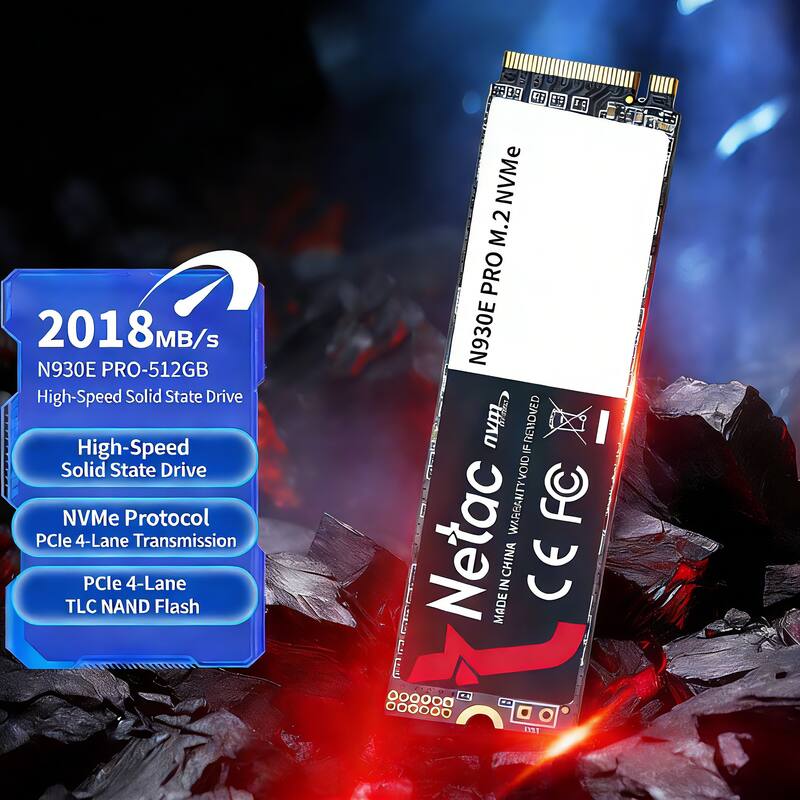 2018 MB/s  
N930E PRO-512GB  
High-Speed Solid State Drive  
NVMe Protocol  
PCIe 4-Lane Transmission  
PCIe 4-Lane  
TLC NAND Flash  

N930E PRO M.2 NVMe  
Netac  
MADE IN CHINA  
CE FC  

WARBANTYVOID  
nvm M7Y REMOVED