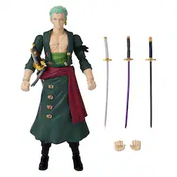 Anime Heroes One Piece 6.5" Action Figure - Roronoa Zoro