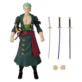 Bandai - Anime Heroes One Piece 6.5" Action Figure - Roronoa Zoro