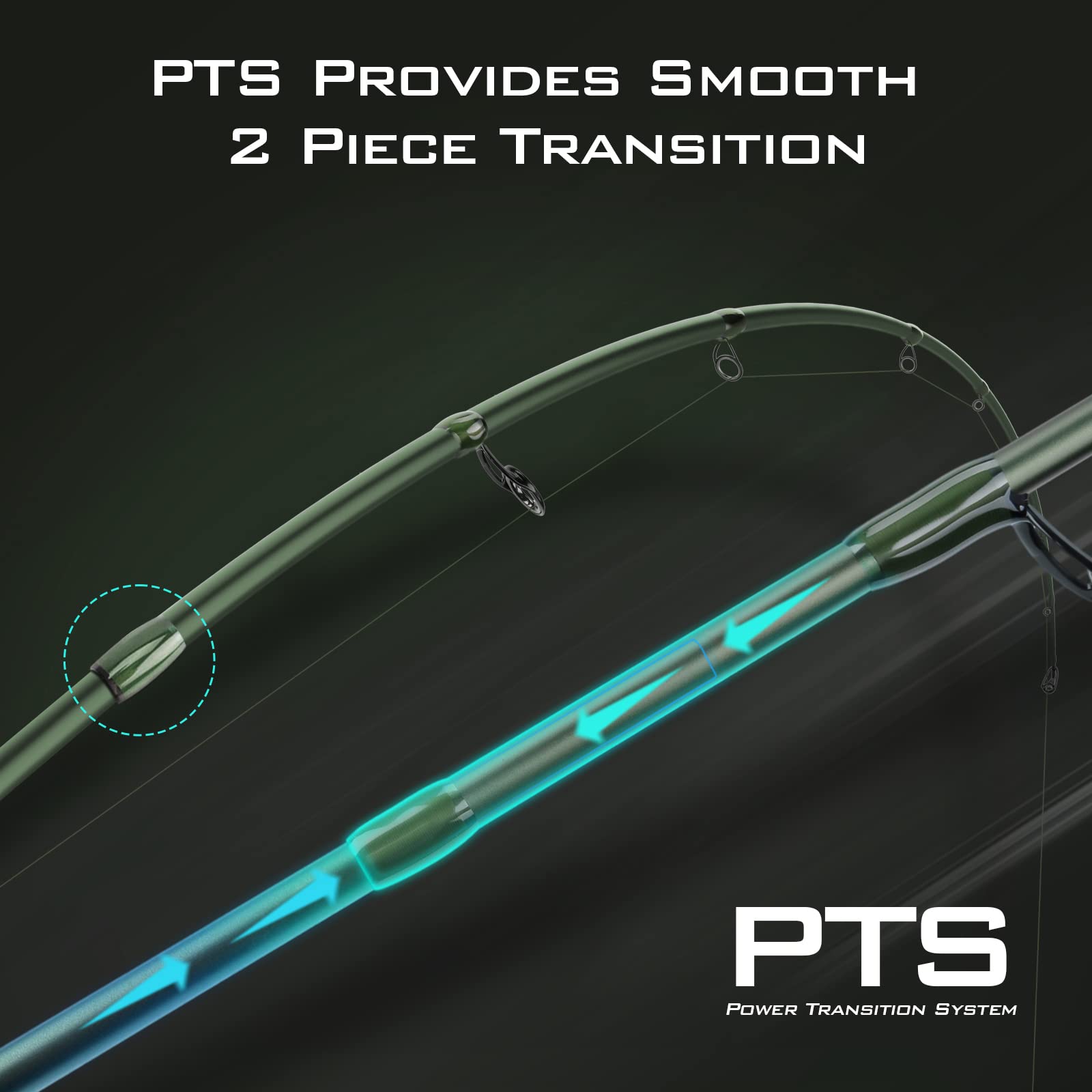 PTS PROVIDES SMOOTH 2 PIECE TRANSITION  
PTS POWER TRANSITION SYSTEM