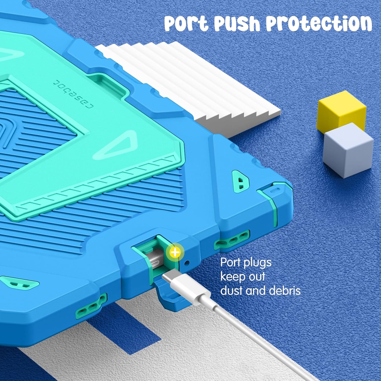 Port Push Protection

Port plugs keep out dust and debris