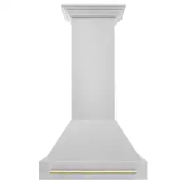 ZLINE Autograph Edition - 30 inches - Externally Vented - Wall Range Hood - Stainless Steel