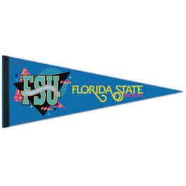 WinCraft - Florida State Seminoles Beach Club 12'' x 30'' Shapes Premium Pennant - Multicolor