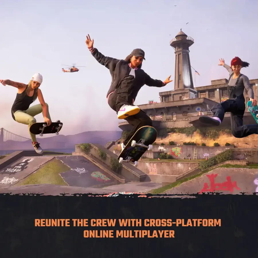 I reunite the crew with cross-platform online multiplayer.