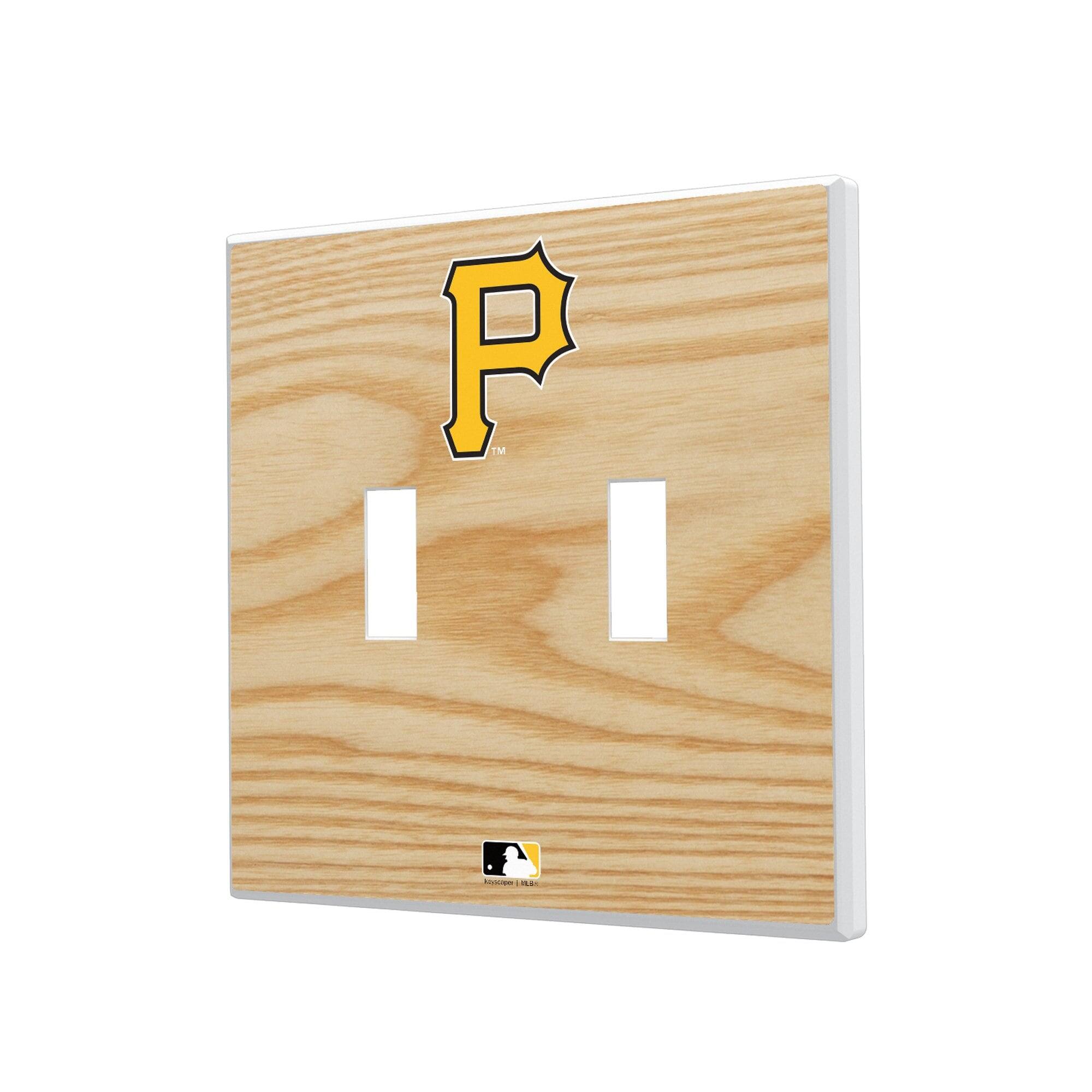 Keyscaper - Pittsburgh Pirates Baseball Bat Design Double Toggle Light Switch Plates - Multicolor price history on PriceWatchPro