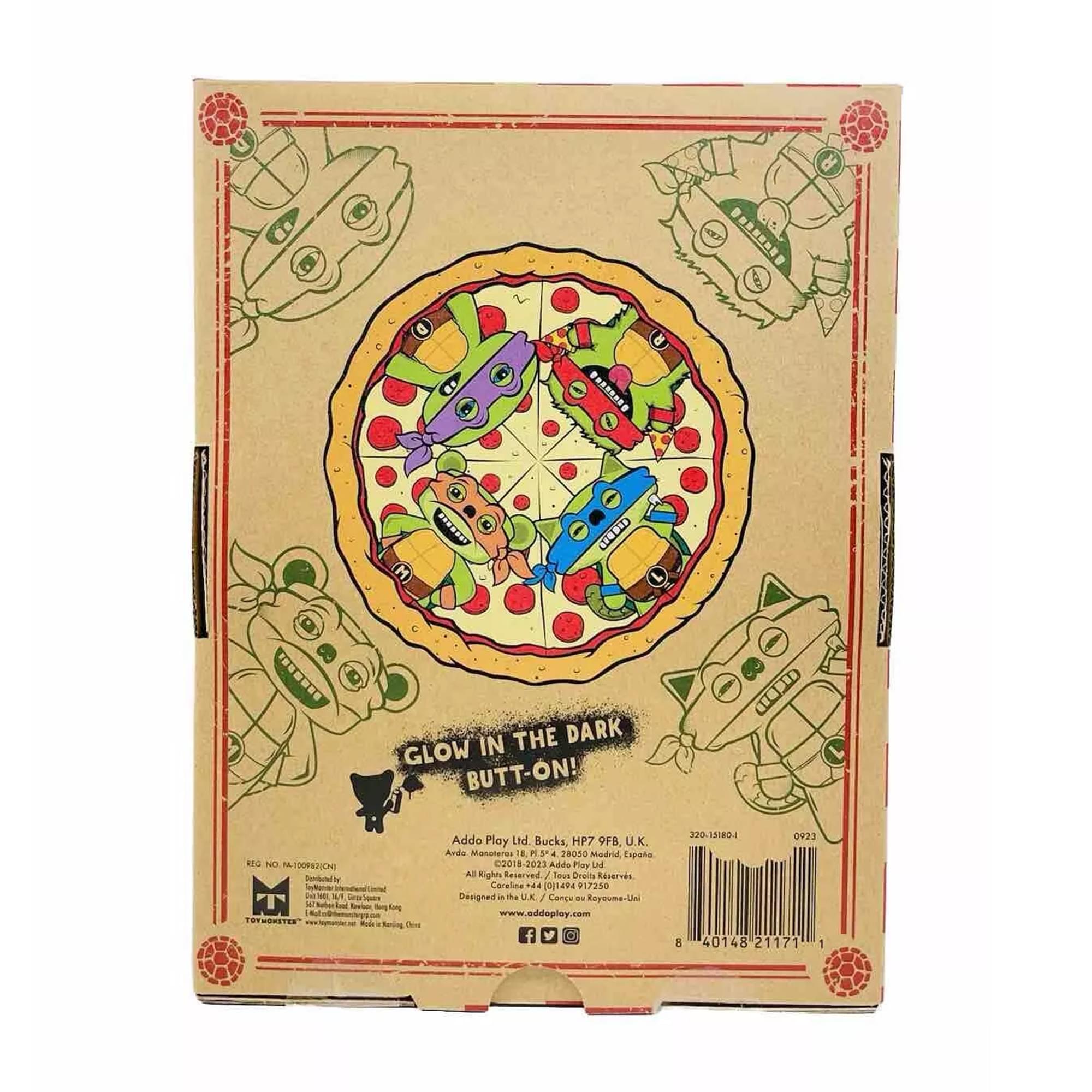 Sure, here is the corrected and grouped text from the image:

---

**GLOW IN THE DARK BUTT-ON!**

**Addo Play Ltd.**  
Bucks, HP7 9FB, U.K.  
Avda Manoteres 18 S+  
28050 Madrid, Spain  
Expoia C2018-2023  
Addo Play Ltd.  
All Rights Reserved / Tous Droits Réservés  
Carelina, 4 1054 F17250  
Designed in U.K.  
Canpa - Royuma-Uhi  
www.addoplay.com  
320.130804  
0923  
E 40148 21171 1

**Addo Play Ltd.**  
Bucks, HP7 9FB, U.K.  
Addo Play Ltd.  
All Rights Reserved.  
Designed in U.K.  
www.addoplay.com  
320-130804  
0923  
E 40148 21171 1

**GLOW IN THE DARK BUTT-ON!**

