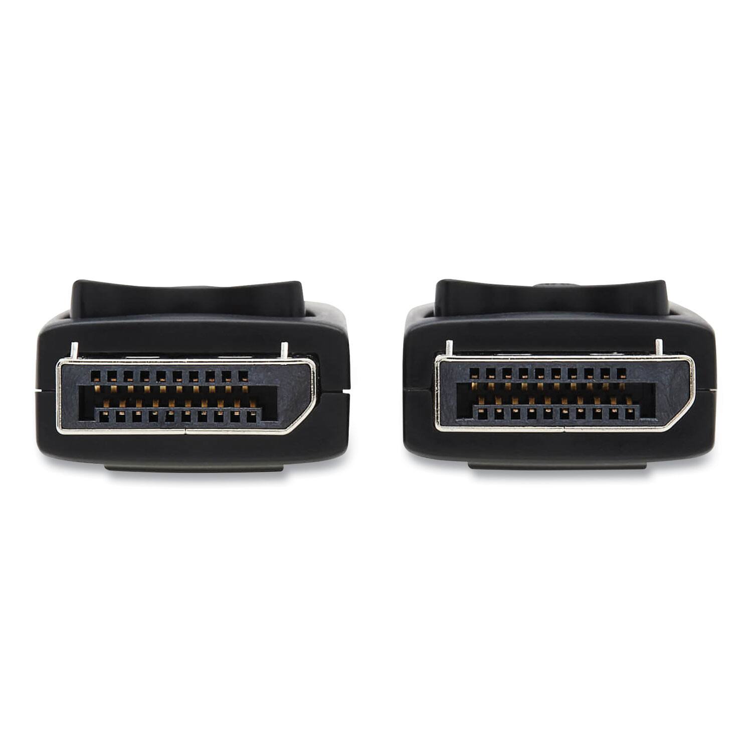 Alt View 3. Tripp Lite - Tripp Lite P580-010 10 ft. DisplayPort to DisplayPort Cable 4K with Latches - Black - Black.
