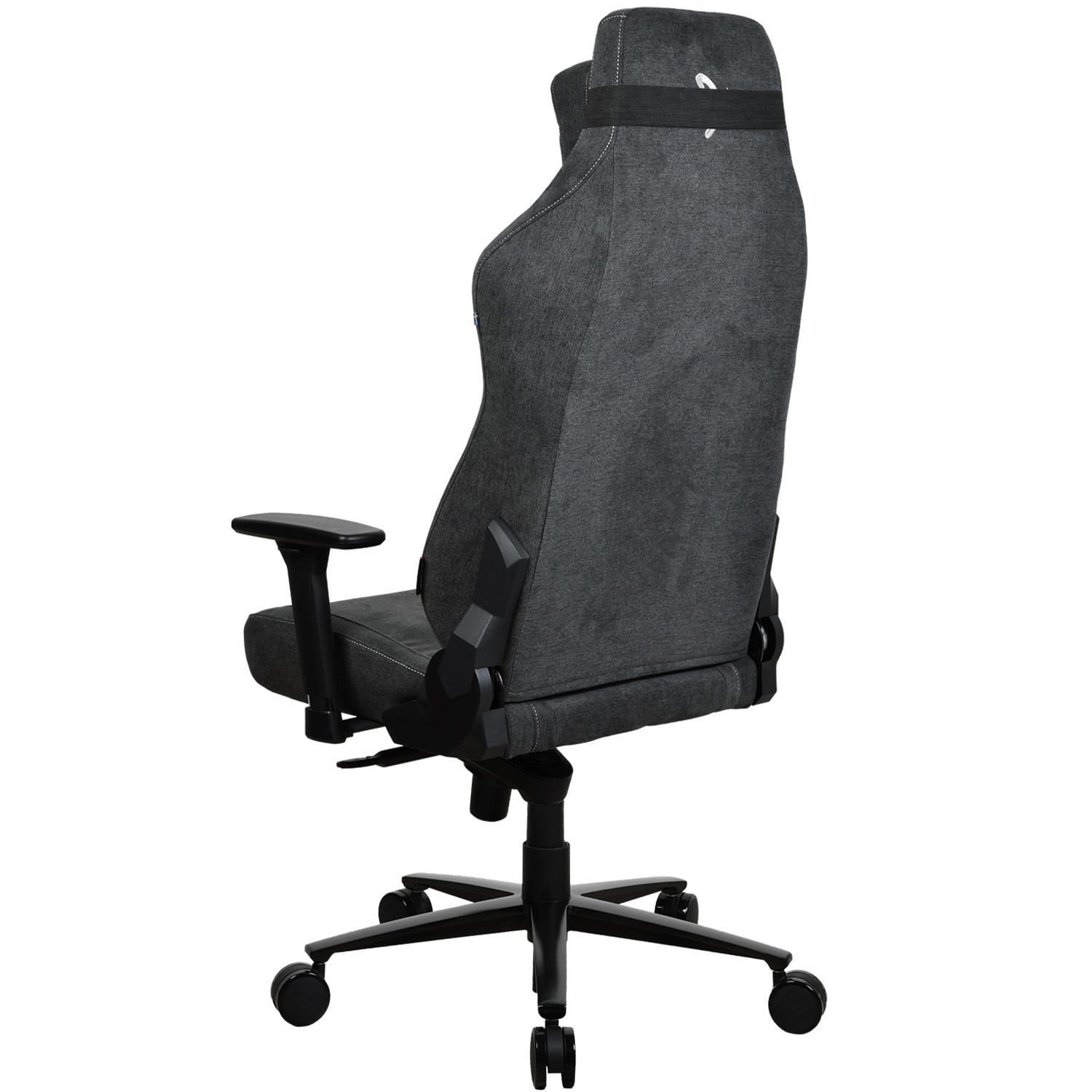 Arozzi Vernazza Series XL Soft Fabric Gaming Chair Dark Grey VERNAZZA ...