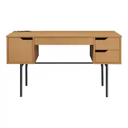OSP Home Furnishings - Denmark Executive Desk - Natural