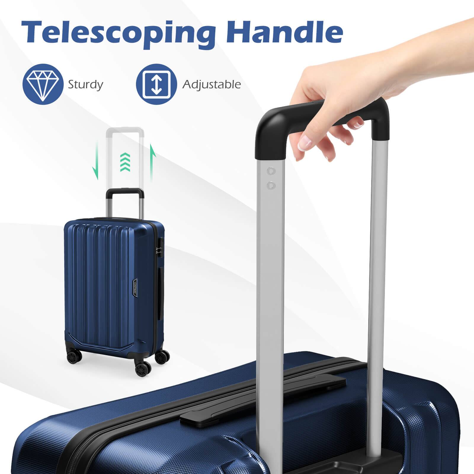 Telescoping Handle

- Sturdy
- Adjustable