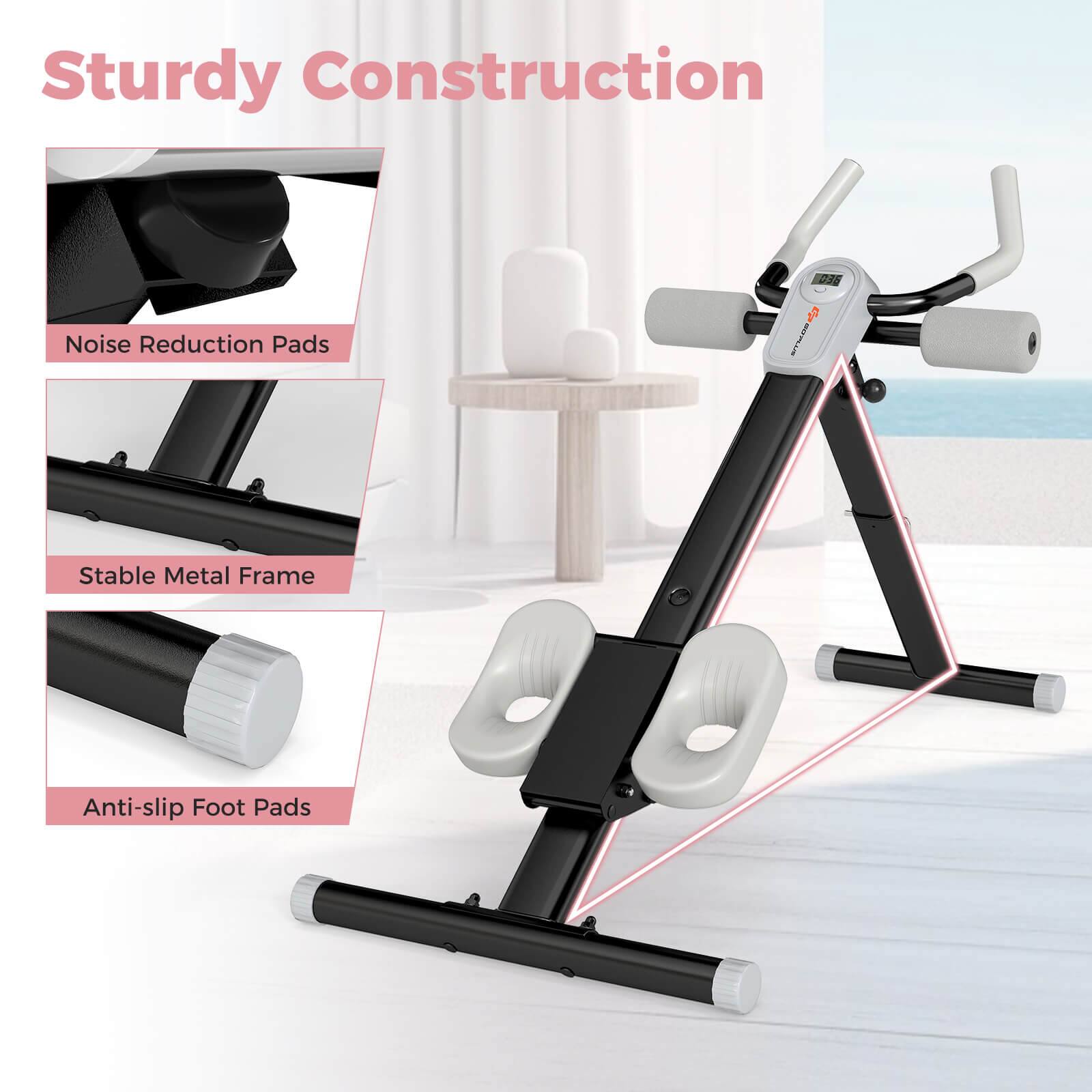 Sturdy Construction

- Noise Reduction Pads
- Stable Metal Frame
- Anti-slip Foot Pads