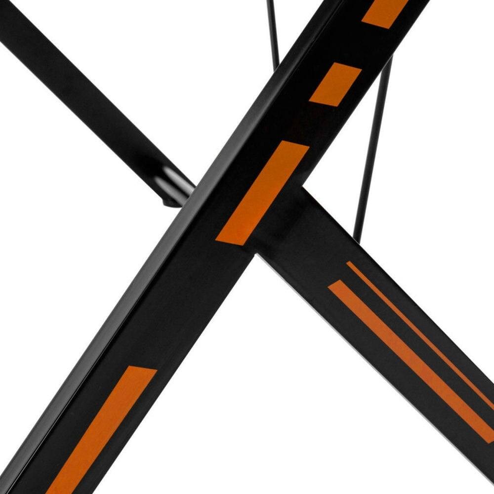 Back. Kadyn - Home Office Modern Ergonomic Study Computer Desk for Small Space, Home Office Desks, Gaming Computer Desks for Study - Black.