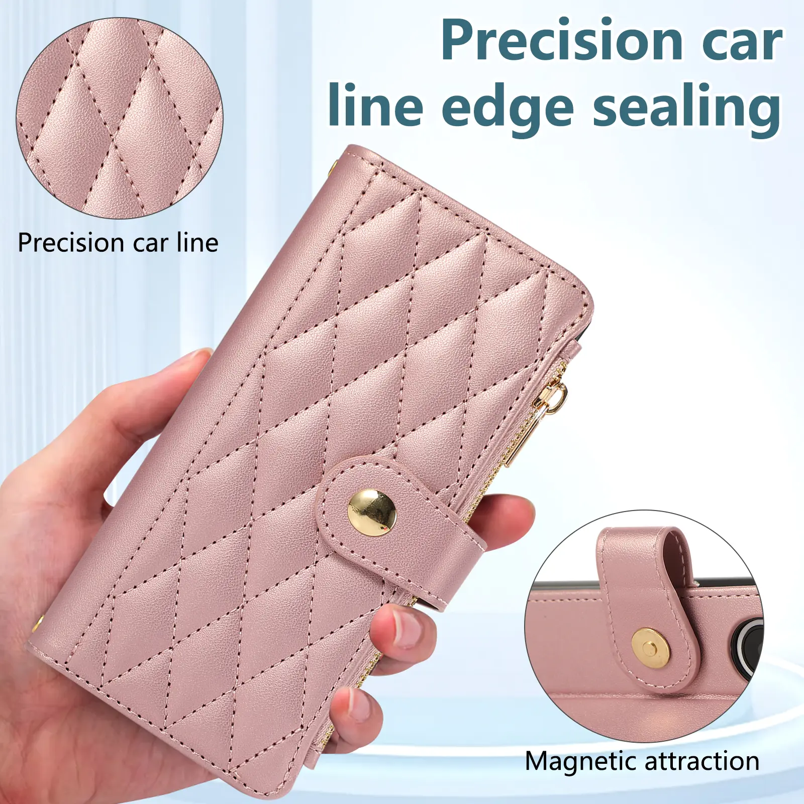Precision car line edge sealing  
Precision car line  
Magnetic attraction