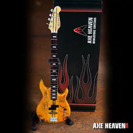 Axe Heaven - Michael Anthony - Michael Anthony Van Halen Distressed BB2000 Yamaha Mini Bass Guitar - Collectibles - Multicolor
