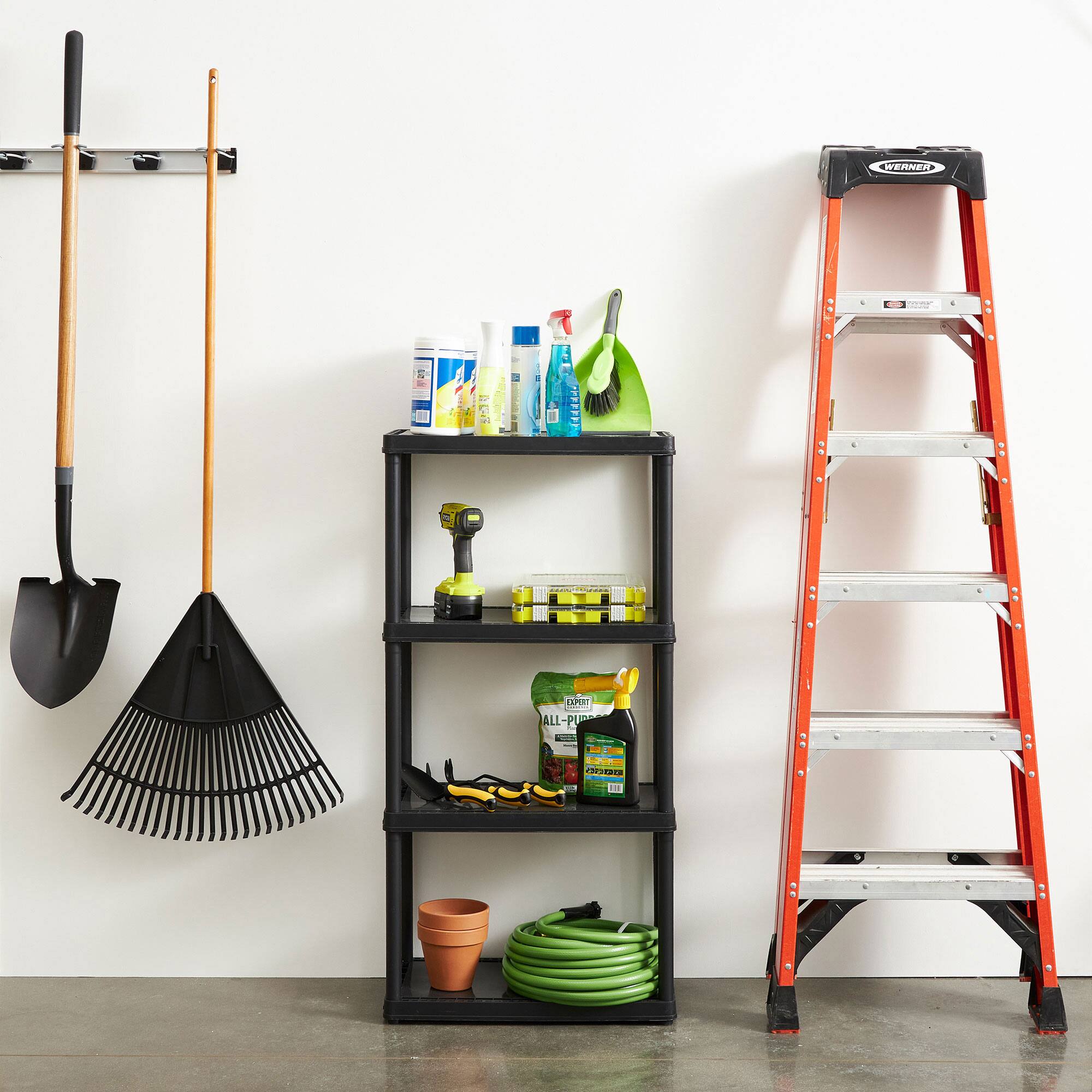 Sure, here is the corrected and grouped text from the image:

- "EE S T AG TE4 temia"
- "ALL-PURPOSE"
- "WERNER"