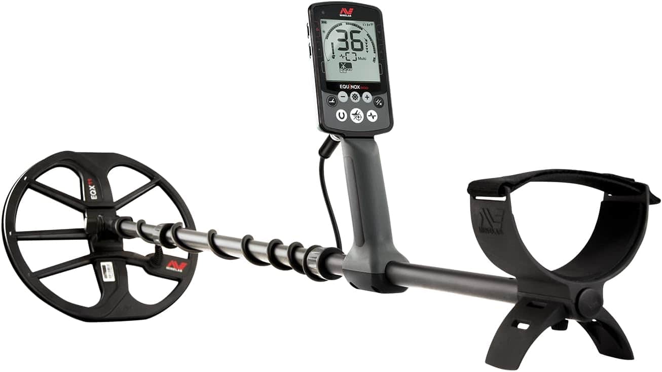 Minelab - Equinox 800 Multi-Frequency Waterproof Metal Detector for Adults