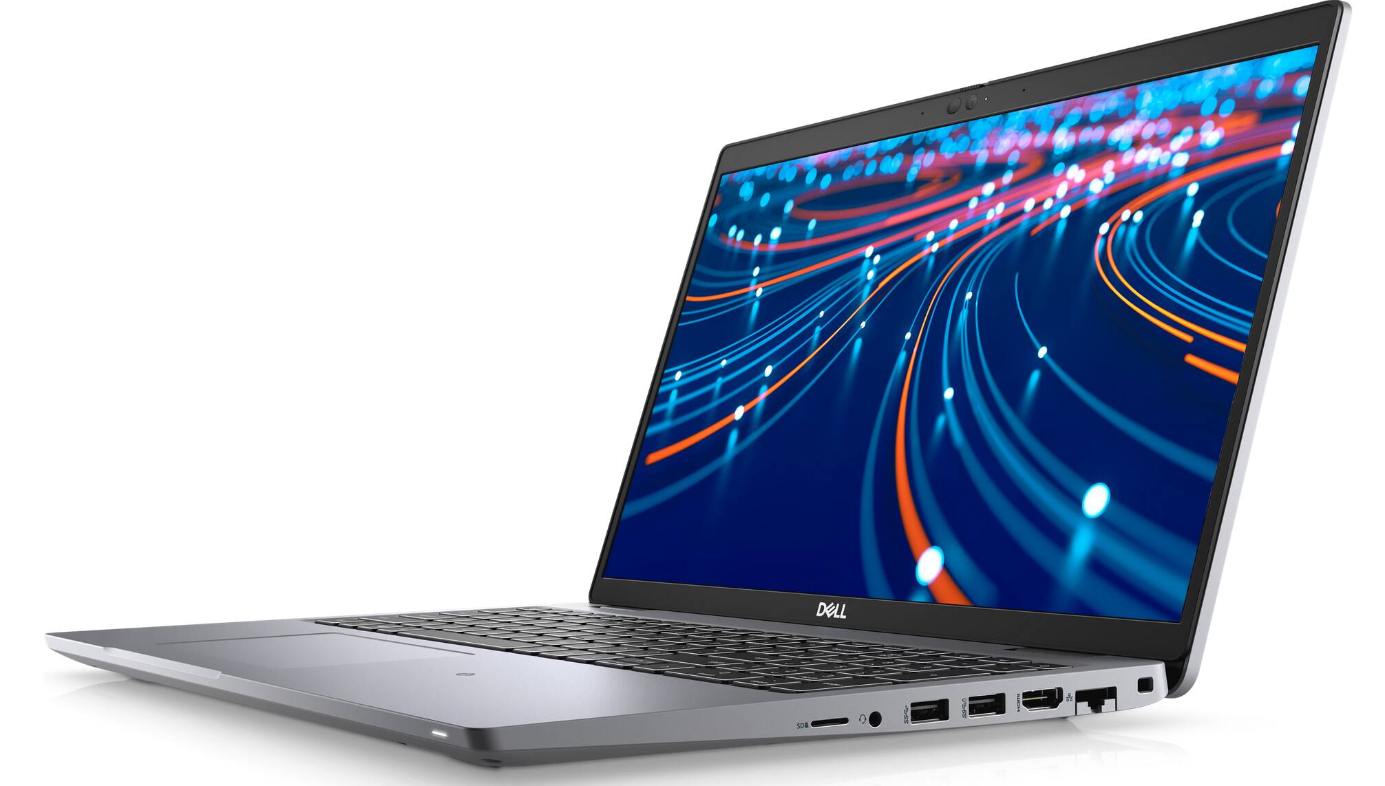 Front. Dell - Latitude 5520 Business Laptop Touch PC | Intel Core i7-11th 3.00GHz | 32GB RAM | 512GB NVMe | NVIDIA GeForce MX450 Win11 - Silver.