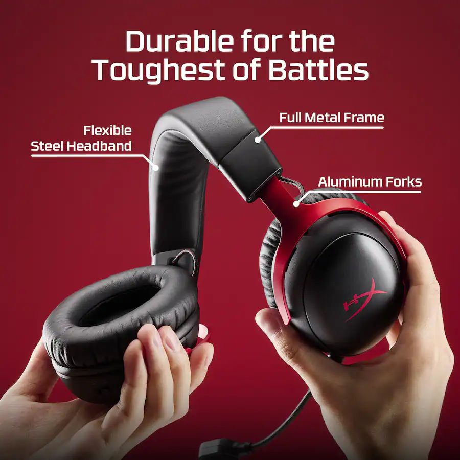 Durable for the Toughest of Battles: Flexible Steel Headband, Full Metal Frame, Aluminum Forks.