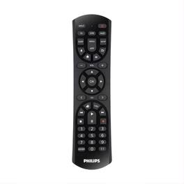 Philips - Refurbished Excellent - 3-Device Universal Remote Control: Infrared Home Theater Accessory
