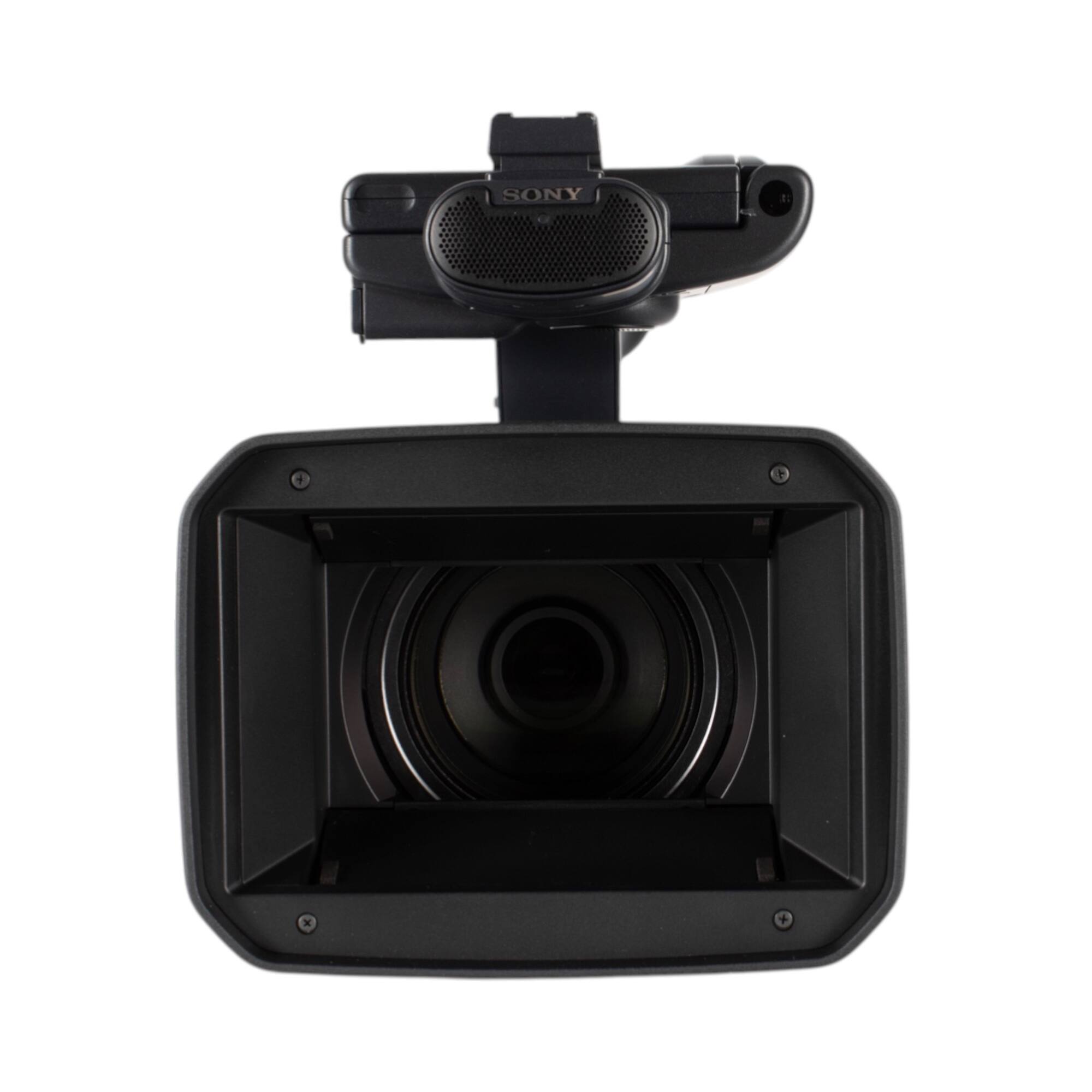 Alt View 1. Sony - Sony HDR-FX1000E PAL HDV Handycam – 3-CMOS HD Video, 20x Optical Zoom, Pro-Style Controls for Events Bundle.