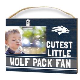 Jardine - Nevada Wolf Pack 8'' x 10'' Cutest Little Team Logo Clip Photo Frame - Navy