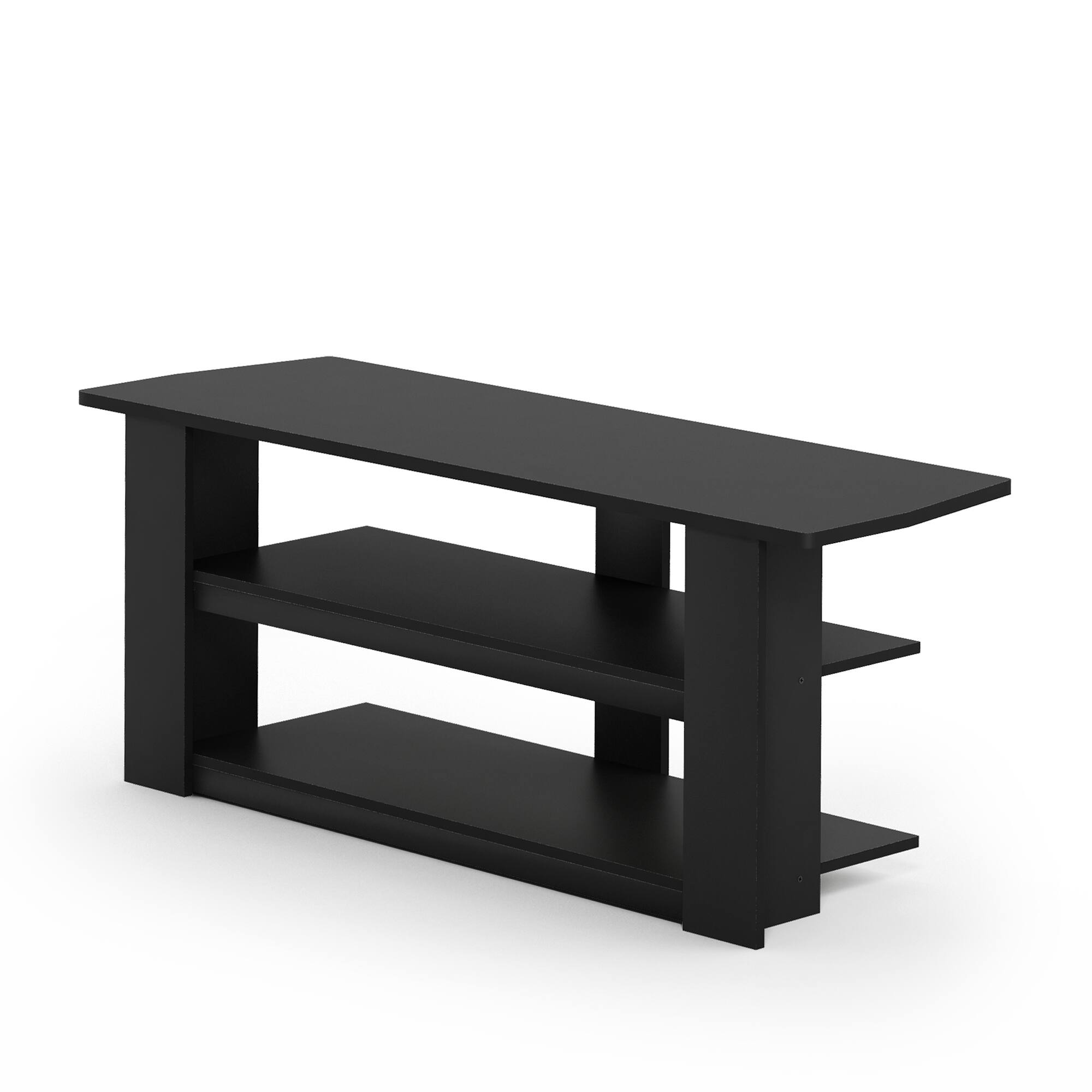 Alt View 3. Furinno - Parsons 50-in TV Entertainment Center - Black.