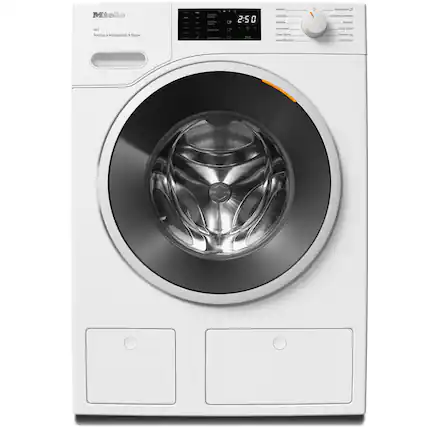Miele W1 TwinDos 4 IntenseWash 4 Sesam
2:50
Normal
Delicate
Sanitize
Handwash
Dress Shirts
Extra White
Freshen-up
DrainSpin
MobileStart+
QuickIron/Wash
Express