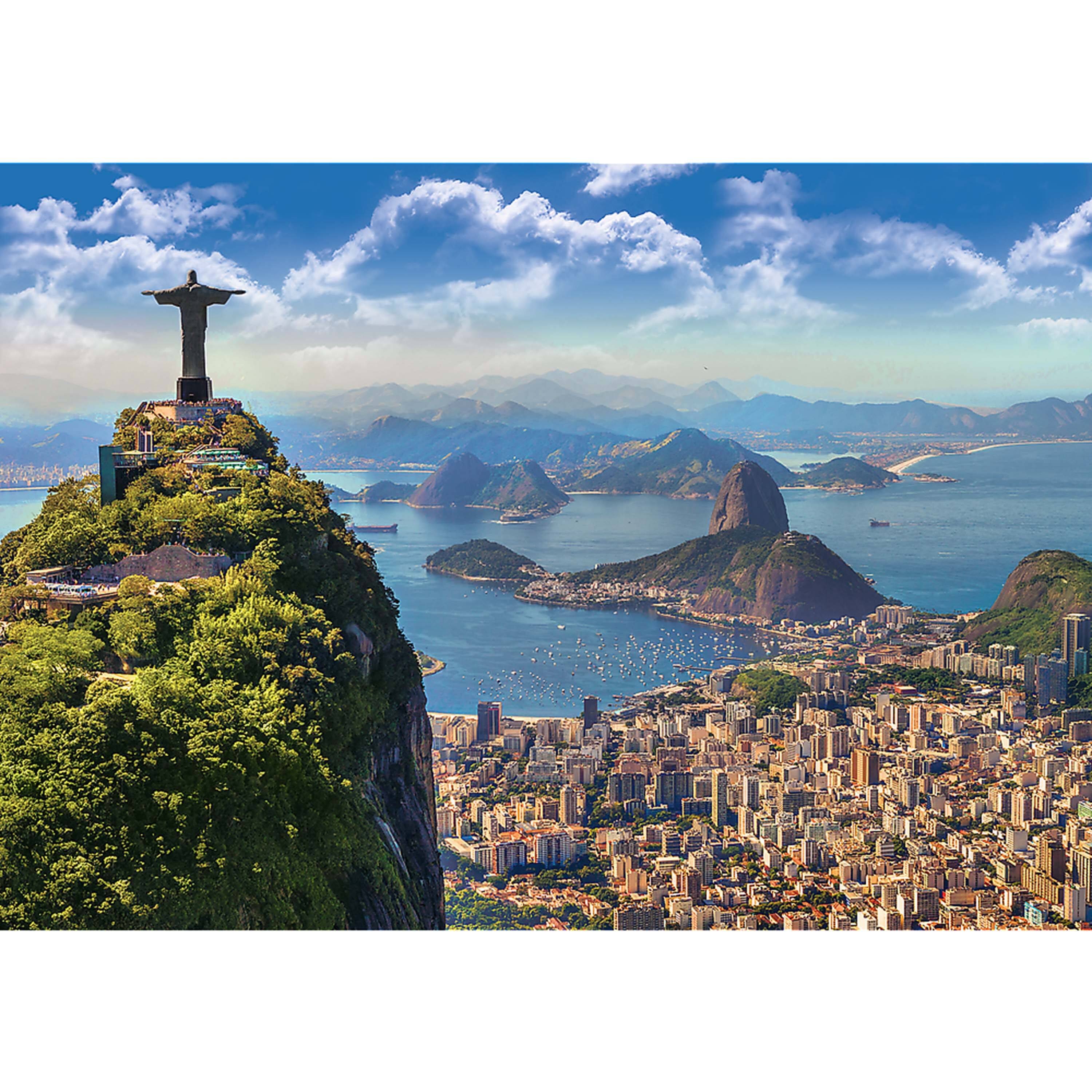 Alt View 1. Trefl - Trefl Red 1000 Piece Puzzle - Rio de Janeiro / Getty Images.