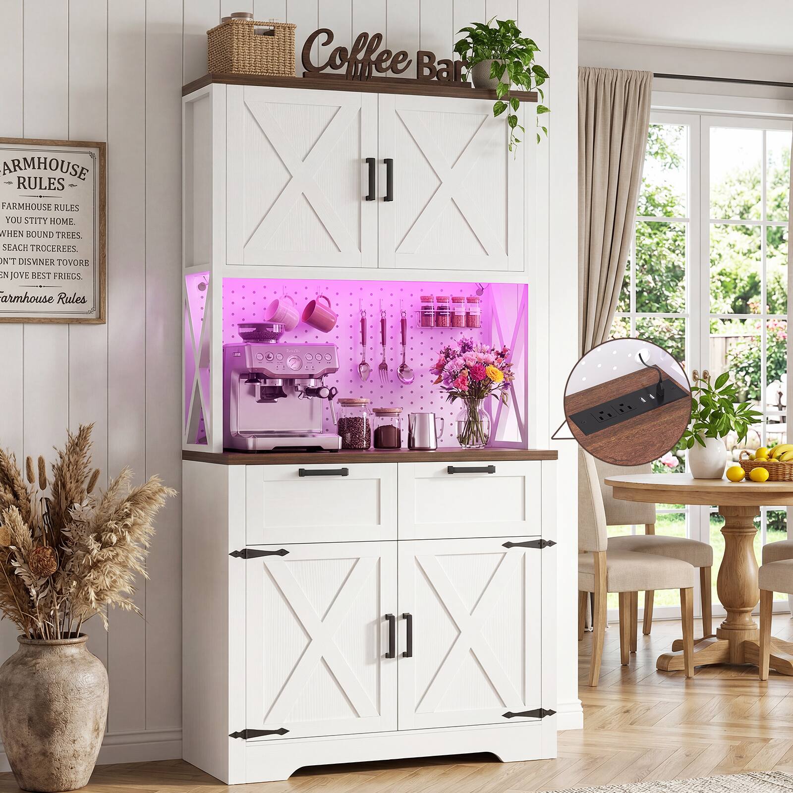 White & Rustic