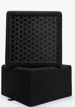 Front. Higher Innovation Inc - HotBox Filter - Black.