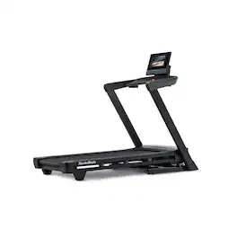 NordicTrack - T Series 10 Treadmill with 10" Tilting Touchscreen and Compact Design - Black